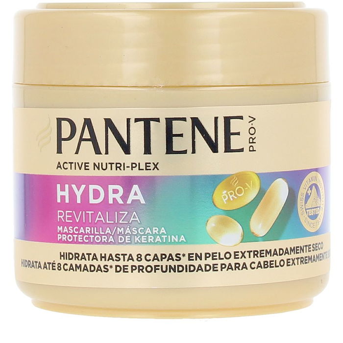 Pantene Hydra Revitalizes Masque capillaire intensif pour cheveux très desséchés, formule Pro-V Active Nutri-Plex, 300 ml Pantene Hydra Revitalizes Masque capillaire intensif pour cheveux très desséchés, formule Pro-V Active Nutri-Plex, 300 ml