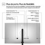 HP Écran QHD HP Series 7 Pro 27 pouces - 727pq Argent/Noir
