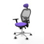 Piqueras y Crespo Chaise de Bureau avec Appui-tête 3D086G1 Lila