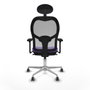 Piqueras y Crespo Chaise de Bureau avec Appui-tête 3D086G1 Lila