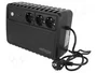 GEMBIRD EnerGenie EG-UPS-3SDT600-01 600VA 360W UPS avec barre