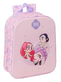 Safta Sac à dos de crèche 3D avec LED K-Pop Demon Hunters Chibi