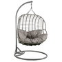 Chaise de jardin Home ESPRIT Gris 105 X 33 X 105 CM