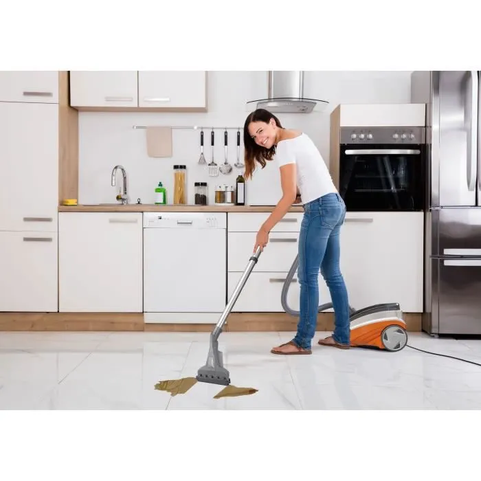 Thomas Aquatic Breeze - Aspirateur Détacheur 2 en 1 - Puissance 1700W, 2 modes aspiration, câble 6m, rayon d'action 10m pour nettoyage profond