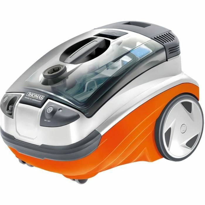 Thomas Aquatic Breeze - Aspirateur Détacheur 2 en 1 Blanc et Orange