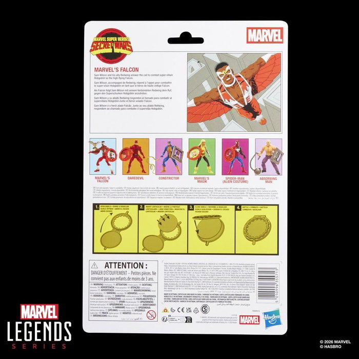 Hasbro Marvel Legends Series Secret Wars Marvel's Falcon - 15 cm
