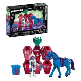 Playmobil Monster High Abbey, casiers et cheval 72146