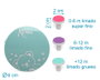 KioKids Kit de manucure électrique pour bébé - Salvia
