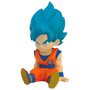 PLASTOY Figure Tirelire Son Goku Super Saiyan Blue Dragon Ball Super 15 cm en PVC