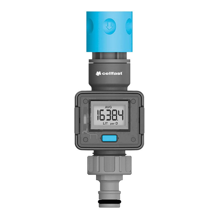 Compteur de consommation d'eau Cellfast Ideal Compteur de consommation d'eau Cellfast Ideal