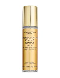 Revolution Pro Hydra-Matte Spray Fixateur de Maquillage Matifiant 100 ml avec Acide Hyaluronique