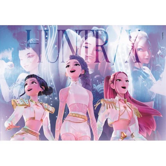 Clementoni K-Pop Demon Hunters - Puzzle enfant 104 pièces - À partir de 6 ans