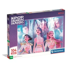 Clementoni K-Pop Demon Hunters - Puzzle enfant 104 pièces - À partir de 6 ans