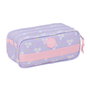 Fourre-tout Safta Bouquet Rose Lila 21,5 x 10 x 8 cm