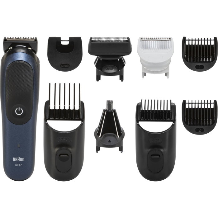 Braun Tondeuse multi-usage Series 7 MGK7540 Noir et bleu