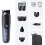 Braun MGK7540 Tondeuse homme rechargeable étanche, autonomie 120 min, kit 11-en-1 pour barbe, cheveux et corps, noir