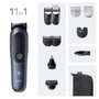 Braun MGK7540 Series 7 Kit 11-en-1, Noir et Bleu