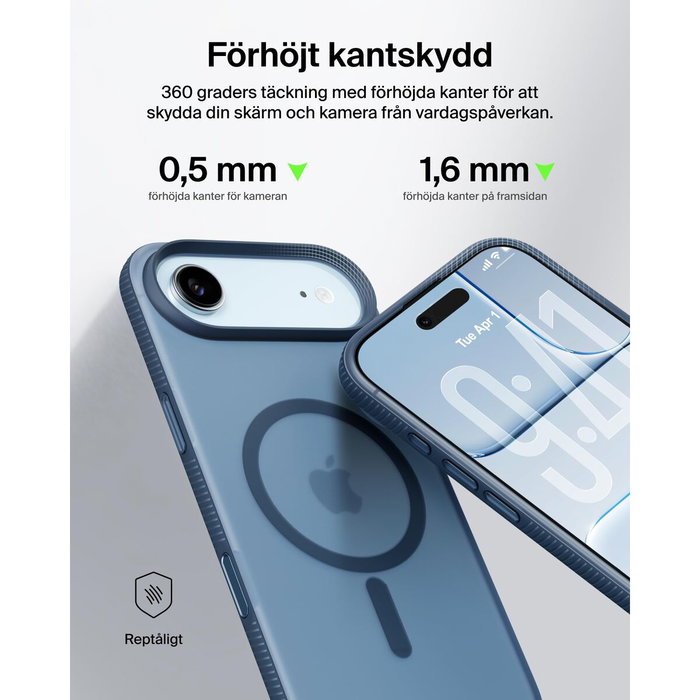 Protection pour téléphone portable Belkin iPhone Air Bleu Blue marine