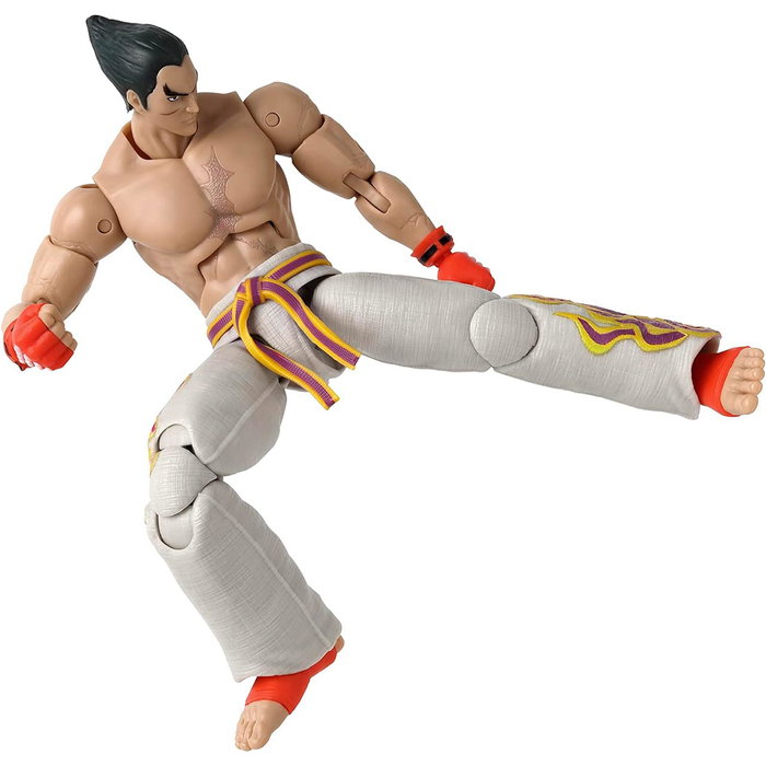 Bandai Figure Articulée Kazuya Mishima Tekken avec Haut Niveau de Détail - Dimensions 40671