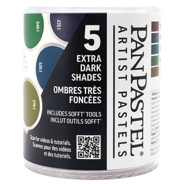 Panpastel Set 5 Extra Dark Shades