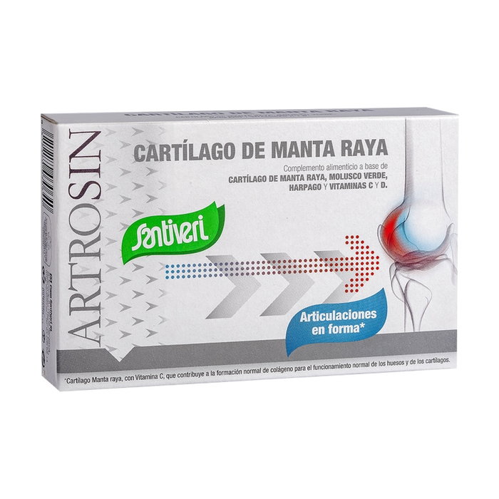 Santiveri Artrosin Cartilago Manta Raya 60 capsules Santiveri Artrosin Cartilago Manta Raya 60 capsules