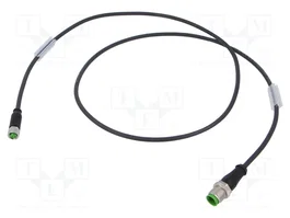 MURRELEKTRONIK Câble pour capteurs M12 mâle droit à M8 femelle droit, 1m