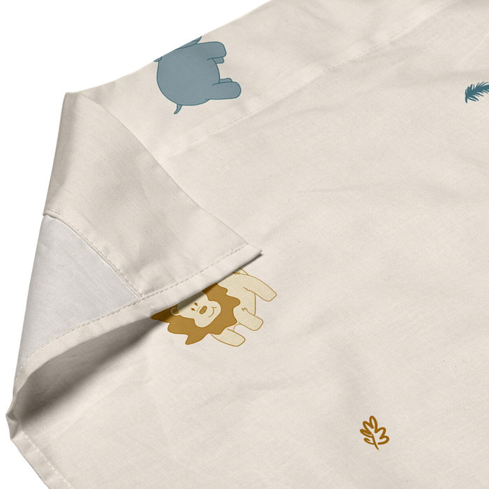 Jeu de draps pour berceau HappyFriday HF Mini Animals Multicouleur Lit de bébé