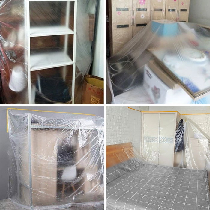MAURER Plastique couvre-tout 4x4 mètres