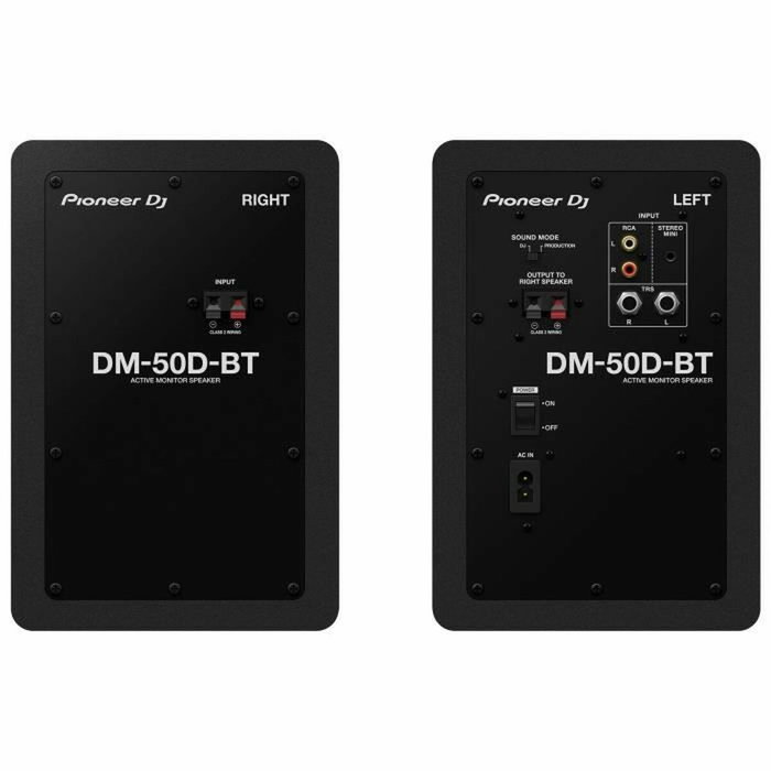 Pioneer DJ DM-50D-BT Noir