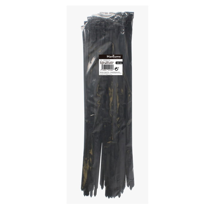 GSC Evolution Sac de 100 colliers de serrage 100% nylon 80x2,5mm Noir GSC Evolution Sac de 100 colliers de serrage 100% nylon 80x2,5mm Noir
