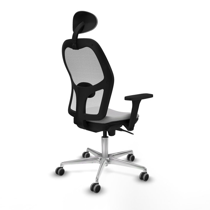 Piqueras y Crespo Chaise de Bureau avec Appui-tête Jorquera 3D086G1 Gris clair Piqueras y Crespo Chaise de Bureau avec Appui-tête Jorquera 3D086G1 Gris clair