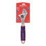 Workpro Clé ajustable 300 mm, acier chrome vanadium, résistant à la rouille, double graduation métrique/pouce, ouverture max 40 mm