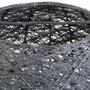 Home Deco Factory Écran de Décoration Tressé Gris 30 cm