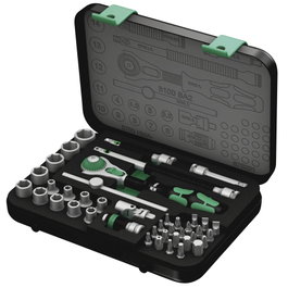Wera Zyklop Speed Ratchet Set 1/4 drive