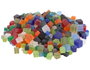 Innspiro Mélange de perles en verre cube glacé 4-6-8mm 300g