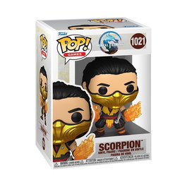 Funko Pop! - Mortal Kombat - Scorpion - Figurine Vinyle Collector 9 cm - Avec sa Boîte