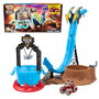 Spin Master Monster Jam Mud Blasters - Jouet de changement de couleur Monster Mutt Dalmatian - Camion 1:64 avec circuit de boue et d'eau - Dès 3 ans