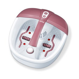 Beurer FB-35 Appareil de massage des pieds avec hydrojets, aromathérapie, fonction de chauffage et massages vibratoires pour réflexologie plantaire