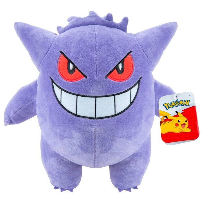 JAZWARES Peluche Pokémon Gengar 24 cm - Figurine peluche géante