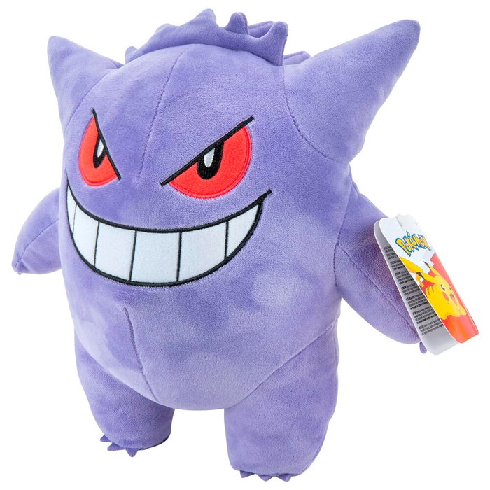 JAZWARES Peluche Pokémon Gengar 24 cm - Figurine peluche géante