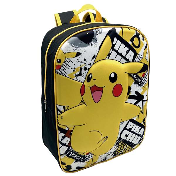Toybags Sac à dos Pokemon avec frontal en mousse EVA 3D - Dimensions 40x30x15 cm Toybags Sac à dos Pokemon avec frontal en mousse EVA 3D - Dimensions 40x30x15 cm