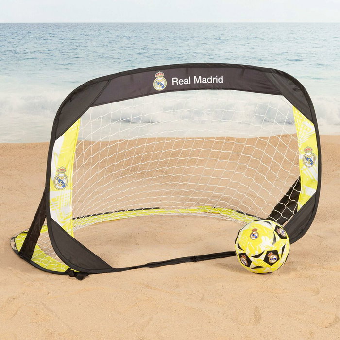 Jeu de 2 cages de football Real Madrid C.F. 120 x 80 x 80 cm