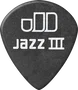 DUNLOP Pack de 72 médiators Tortex® Jazz Pitch Black - 1,50 mm