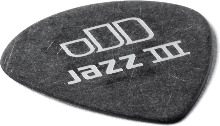 DUNLOP Pack de 72 médiators Tortex® Jazz Pitch Black - 1,50 mm