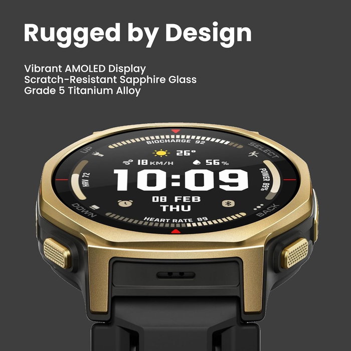 Montre intelligente Amazfit T-Rex 3 Pro Doré 1,32" Ø 44 mm Montre intelligente Amazfit T-Rex 3 Pro Doré 1,32" Ø 44 mm