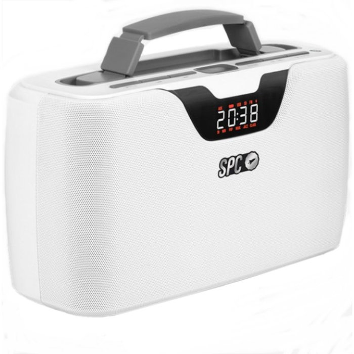 SPC Radio Storm Boombox Bluetooth USB Radio FM 20W MP3 MicroSD