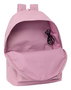 Safta Munich Basics Sac à dos double pour ordinateur portable 15,6" USB 31x44x18 cm rose