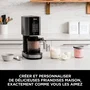 Ninja CREAMi NC302EU Machine à glace et sorbetière - 7 programmes - 2 pots 450 ml inclus - Glaces, sorbets et milkshakes maison