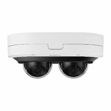 Hanwha PNM-C7083RVD Caméra Réseau IA Multidirectionnelle 2MP Double Capteur Hanwha PNM-C7083RVD Caméra Réseau IA Multidirectionnelle 2MP Double Capteur