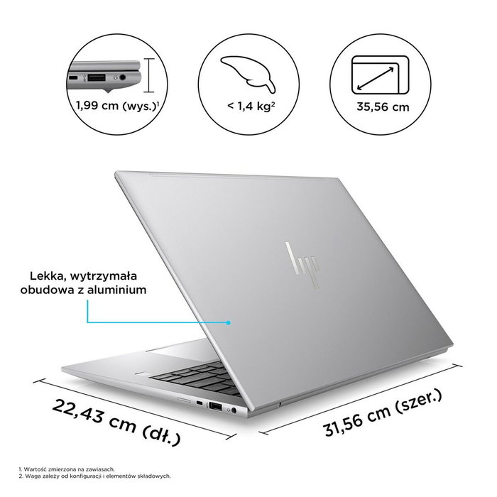 HP ZBook Firefly 14 G10 Ryzen 5-7640HS 16 GB RAM 512 GB SSD